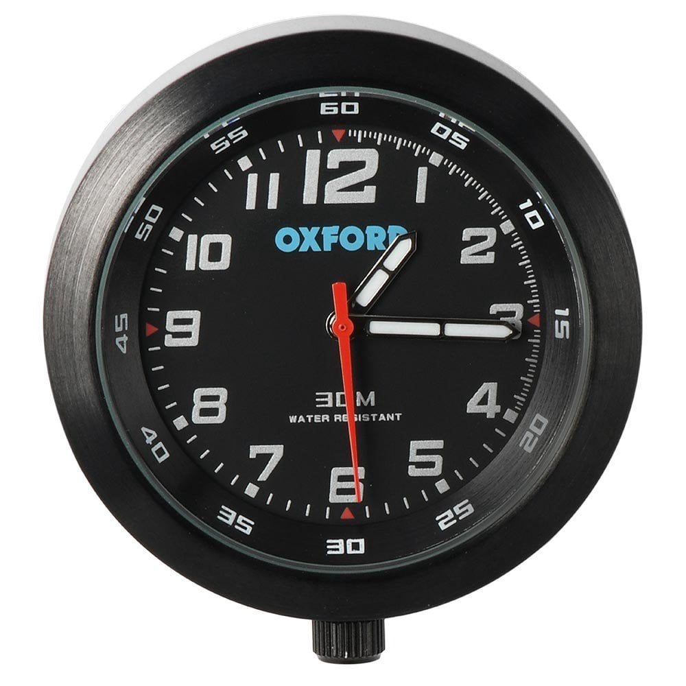Oxford - AnaClock - Black Case - Black Face
