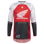 FOX Racing MX Jersey & Pant Kit Deal - 180 HONDA (Fluo Red/White/Black)