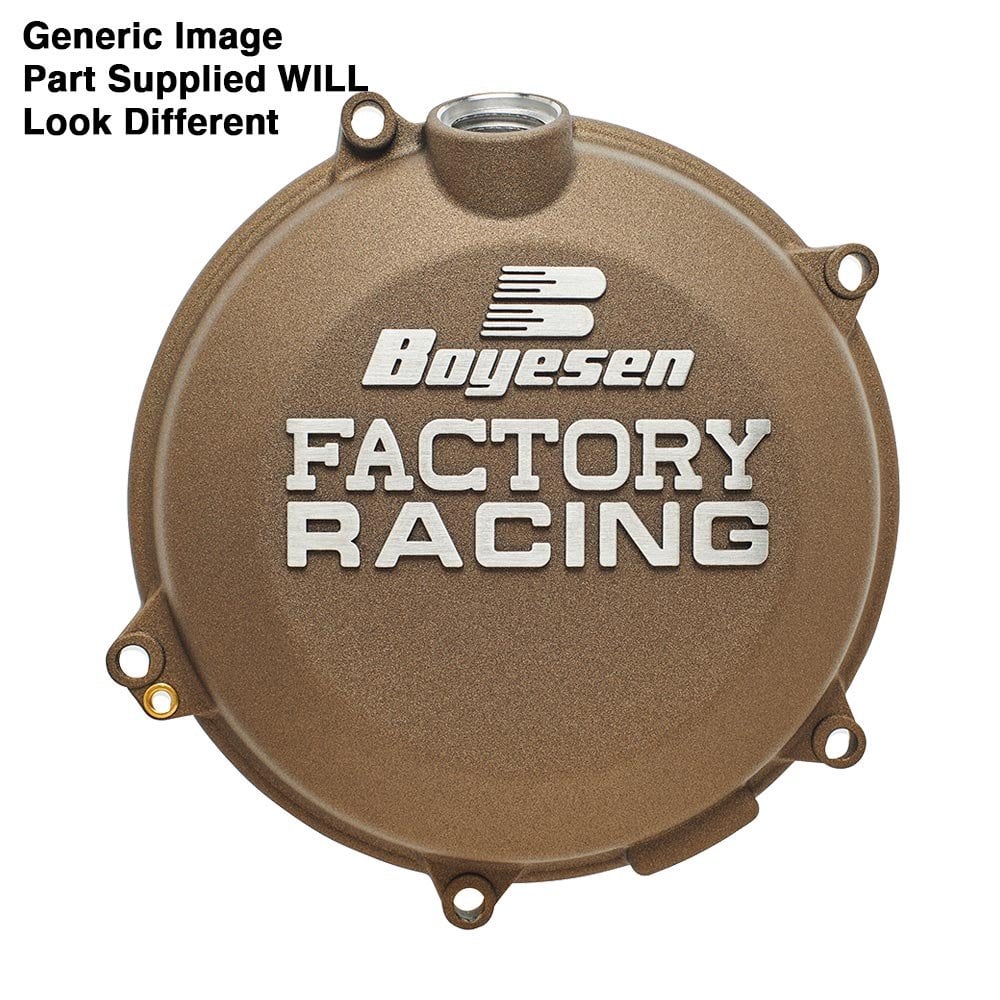Boyesen - Clutch Cover - KTM SX/SXF 250-450 23-26, EXC/EXCF 250-500 24-26, Husqvarna TC/FC 250-450 23-26, TE/FE 250-501 24-26, Gas Gas MC/MCF 250-450 24-26, EC/ECF 250-500 24-26, EX/EXF 250-450 24-26