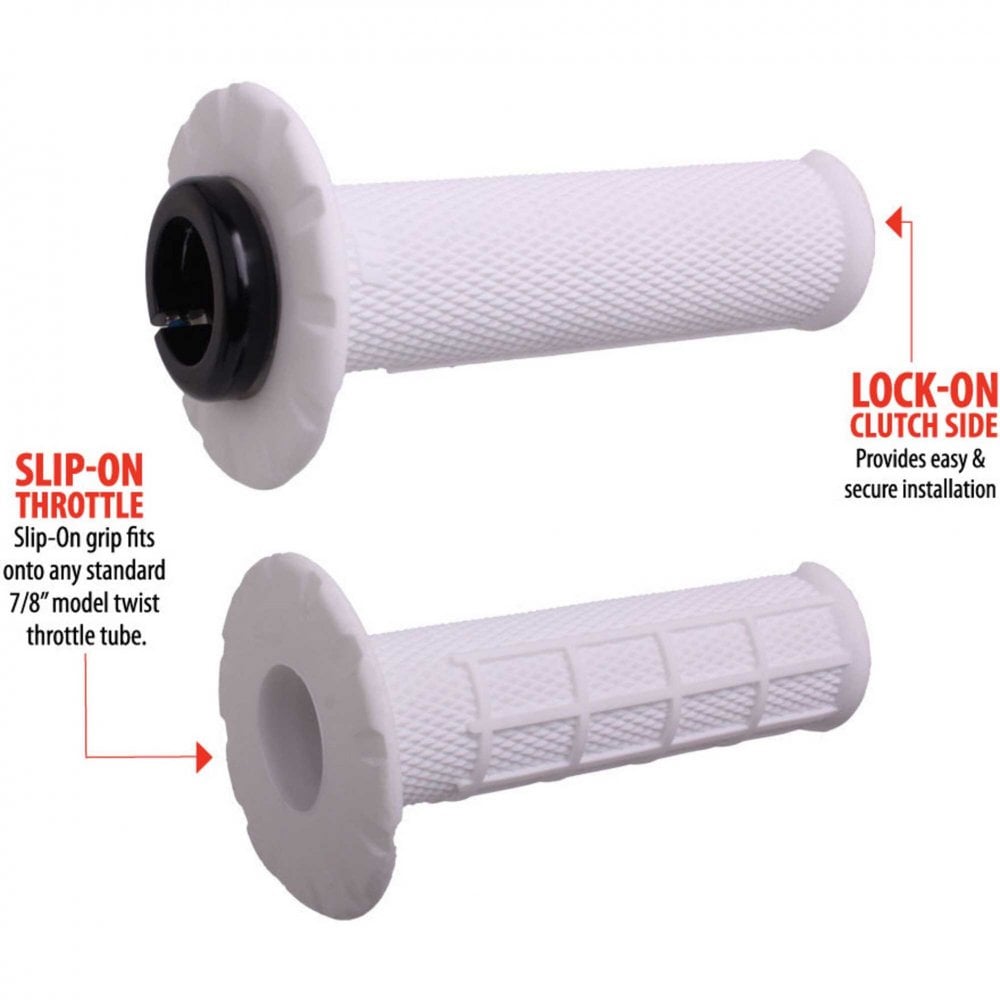 ODI (Grips) Lock-On/Glue-On - Half Waffle - STARK/Sur-Ron/Talaria