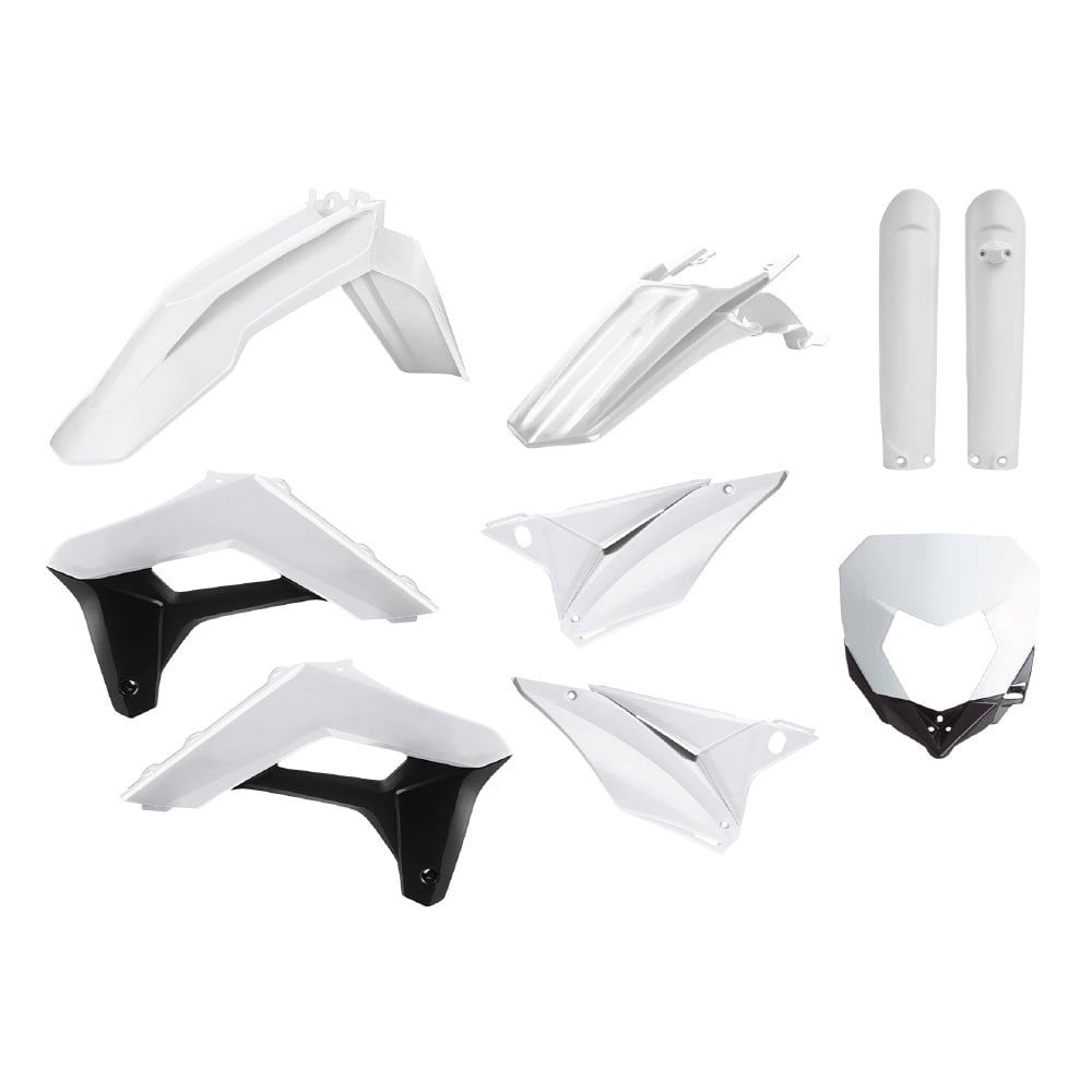 Polisport - Plastics Kit w/Headlight Cowl & Fork Guards - Sherco SE-R/SE-F 17-23