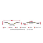 Pro Taper (Handlebar) CONTOUR - Carmichael
