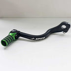 Apico Elite Gear Lever - KX125 94-02, KX250 94-08, KX500 94-04 (Black/Green)