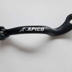 Apico Elite Gear Lever - KX125 94-02, KX250 94-08, KX500 94-04 (Black/Green)