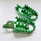 Apico - Foot Pegs - XTREME - KXF250 06-26, KXF450 07-26, KXF250/450XC 21-26 - Green