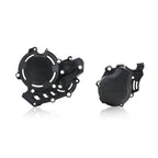 Acerbis - X-Power - Clutch & Ignition Covers - KTM SXF450 16-22, EXCF450/500 17-23, XC-F450 20-22, XCF-W450 23, XCF-W500 20-23, Husqvarna FC450 16-22, FE450 17-23, FE450S 22-23, FE501 19-23, FX450 20-22, Gas Gas EXF450 21-23