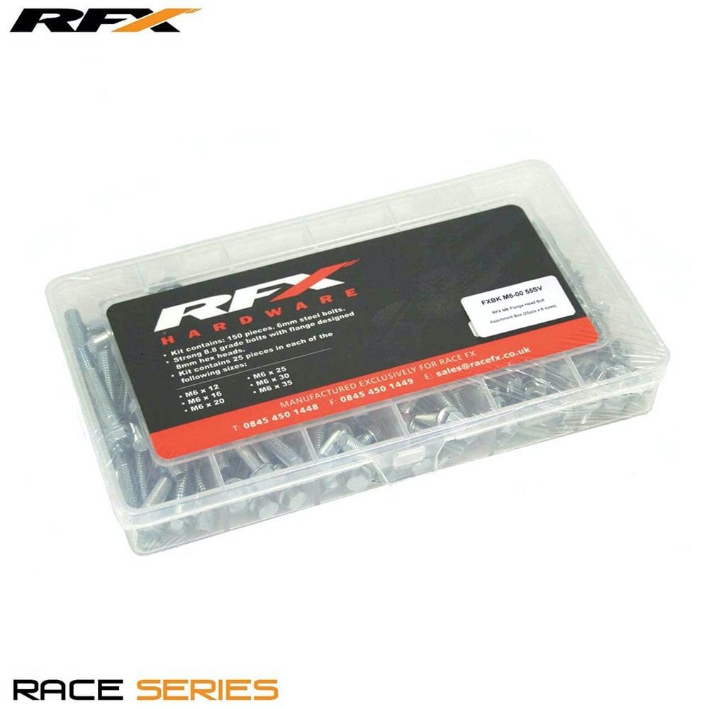 Race Fx - Bolt Box - x25 - M6 x 12/16/20/25/30/35mm