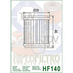 HiFlo Oil Filter - HF140 - YZF250 09-27, YZF450 09-27, WRF250/450 09-27 & ATV YFM250 08-13, YFZ450 07-27