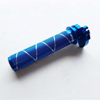 Apico Aluminium Throttle Tube with Bearing - YZ65 18-26, YZ250 83-95, YZ490 83-90, WR250 91-96, WR500 92-93 - Blue