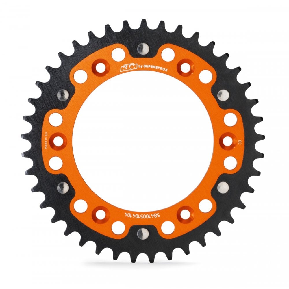 Supersprox - Sprocket - Rear - 2240/TR130/SS990 - 520 - STEALTH - KTM 125-530 90-27, Husqvarna 125-501 14-27, Gas Gas 125-450 21-27, Triumph 250/450 24-27, STARK