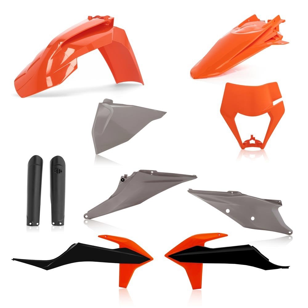 Acerbis - Full Plastics Kit - KTM EXC/EXCF 125-450 20-23, XC-W/XCF-W 125-350 20-23