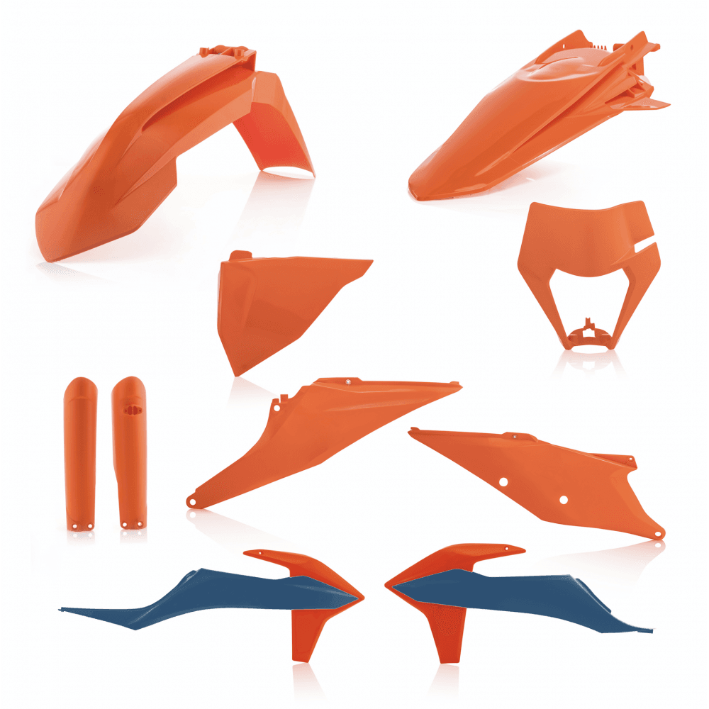 Acerbis - Full Plastics Kit - KTM EXC/EXCF 125-450 20-23, XC-W/XCF-W 125-350 20-23