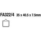 EBC - Brake Pads - FA322/4HH