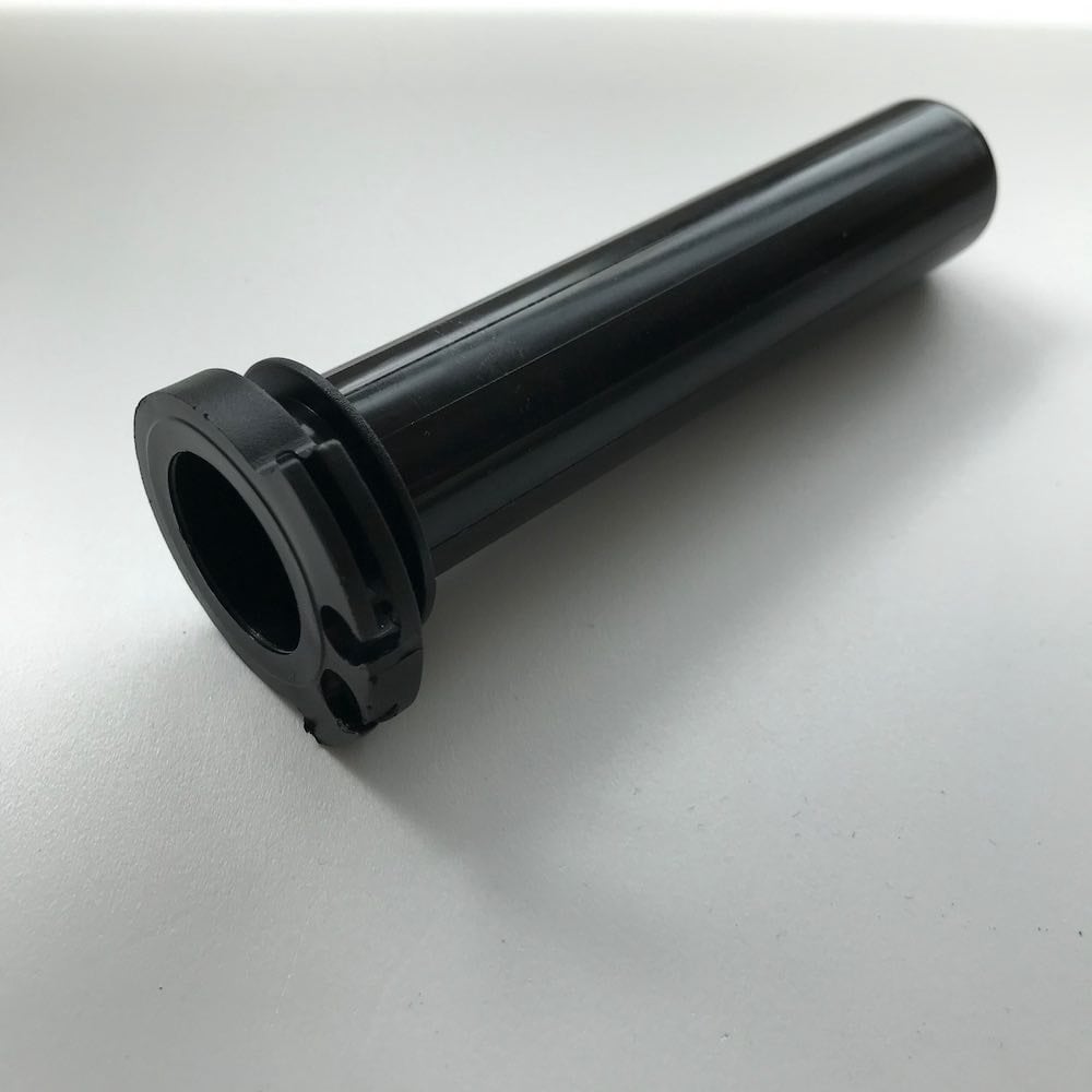 Zeta - Throttle Tube - Plastic - KXF250 04-26, KXF450 06-26, KLX450R 08-14, RMZ250 04-26, RMZ450 05-26, RMX450 12-17, YZF250 01-26 YZF400/426/450 98-26, WRF250 01-26, WRF 400-450 98-26