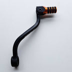 Apico - Gear Lever - Elite - KTM SX250 17-22, EXC250/300 17-23, Husqvarna TC250 17-22, TE250/300 17-23, TX300 17-22, Gas Gas MC250 22-23, EC250/300 21-23, EX250 22-23, EX300 20-23 - Black w/Orange