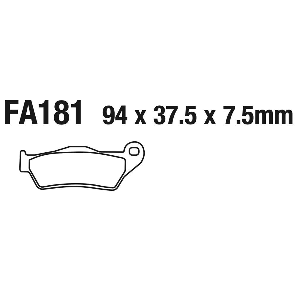 EBC - Brake Pads - FA181TT (GF031)
