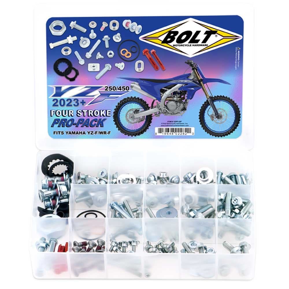Bolt Hardware - Track Pack Fastener Kit - Pro - YZF50 24-26, YZF450 23-26, WRF250 25-26, WRF450 24-26, YZF250X 25-26, YZF450X 24-26