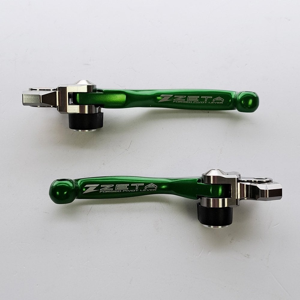 Zeta - Pivot Lever Set - Brake/Clutch - KXF250 21-26, KXF450 19-23