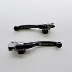 Zeta - Pivot Lever Set - Brake/Clutch - KX65/85 01-25, KX112 22-25, KX125 00-08, KX250 00-04, RM65 03-05, RMZ250 07-25, RMZ450 05-25