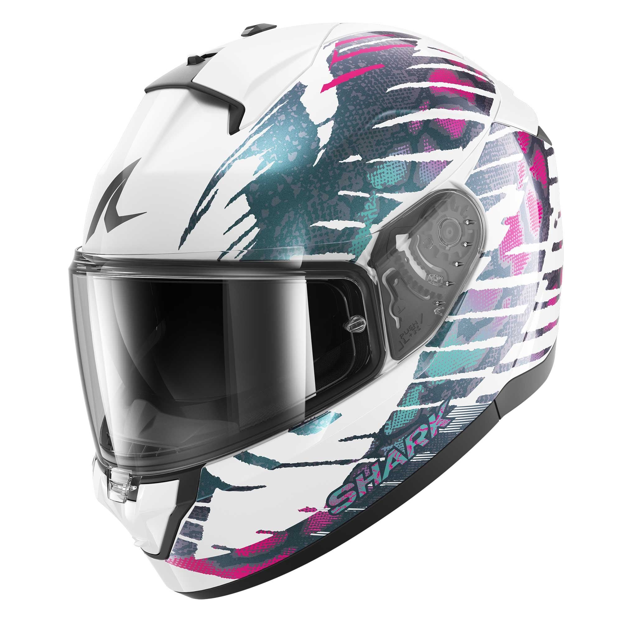 Shark (2026) Helmet - Ridill 2 Reptaia (White/Violet)