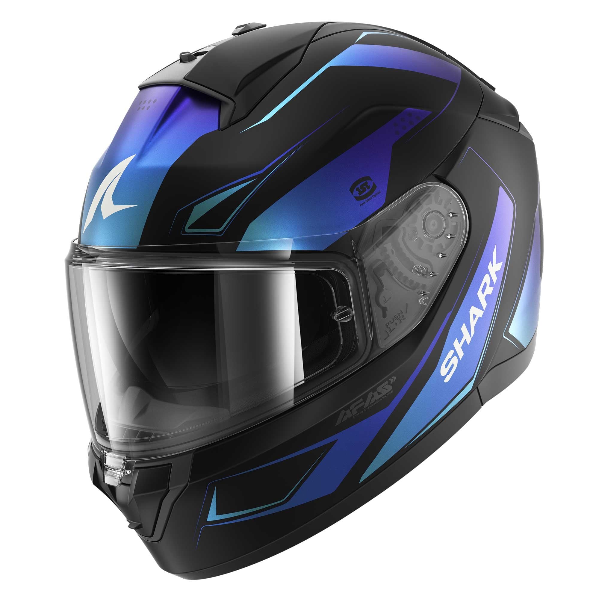Shark (2026) Helmet - Ridill 2 Mekarium (Matt Black/Blue/Blue)