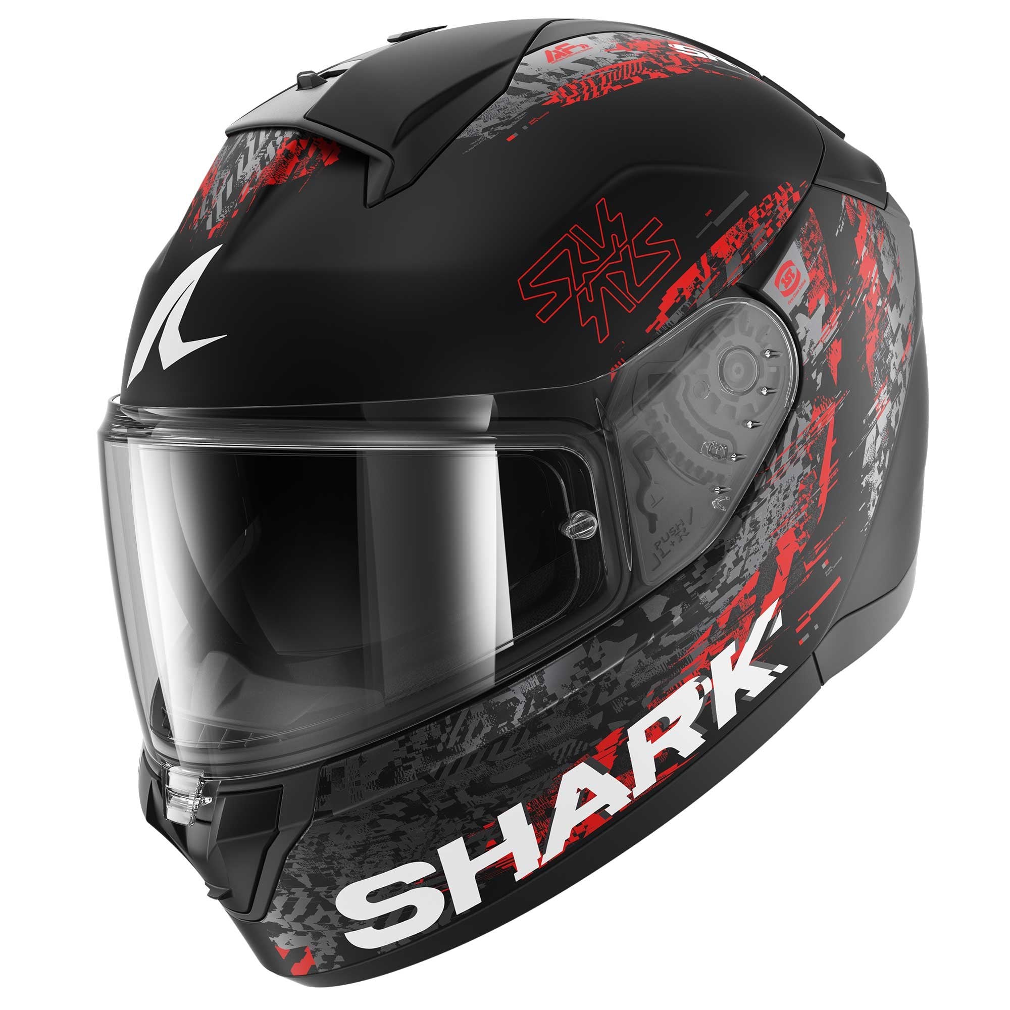 Shark (2026) Helmet - Ridill 2 Speed Vib (Black/Anthracite/Red)