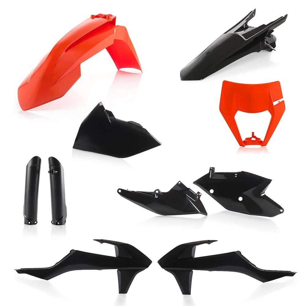 Acerbis - Full Plastics Kit - KTM EXC/EXCF 125-450 17-19