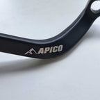Apico - Gear Lever - Elite - RM250 01-08 - Black w/Yellow