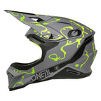 O'Neal (MX26) Helmet - 1SRS - SPLASH (Matte Grey/Fluo Yellow)