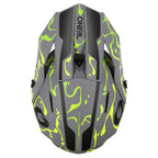 O'Neal (MX26) Helmet - 1SRS - SPLASH (Matte Grey/Fluo Yellow)