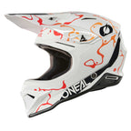 O'Neal (MX26) Helmet - 1SRS - SPLASH (White/Orange)
