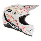O'Neal (MX26) Helmet - 1SRS - SPLASH (White/Orange)