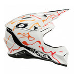 O'Neal (MX26) Helmet - 1SRS - SPLASH (White/Orange)