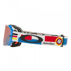 Oakley Airbrake Goggles - TLD Drop-In MTB (Red/Blue/White) PRIZM Sapphire Lens