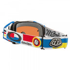 Oakley Airbrake Goggles - TLD Drop-In MTB (Red/Blue/White) PRIZM Sapphire Lens