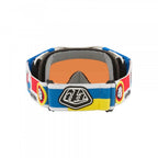 Oakley Airbrake Goggles - TLD Drop-In MTB (Red/Blue/White) PRIZM Sapphire Lens