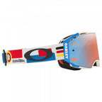 Oakley Airbrake Goggles - TLD Drop-In MTB (Red/Blue/White) PRIZM Sapphire Lens