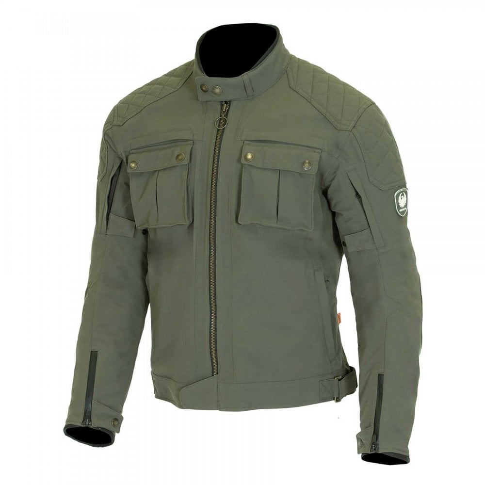 Merlin (2026) Jacket - Coplow Eco Laminated D3O (AA) - Green/Khaki