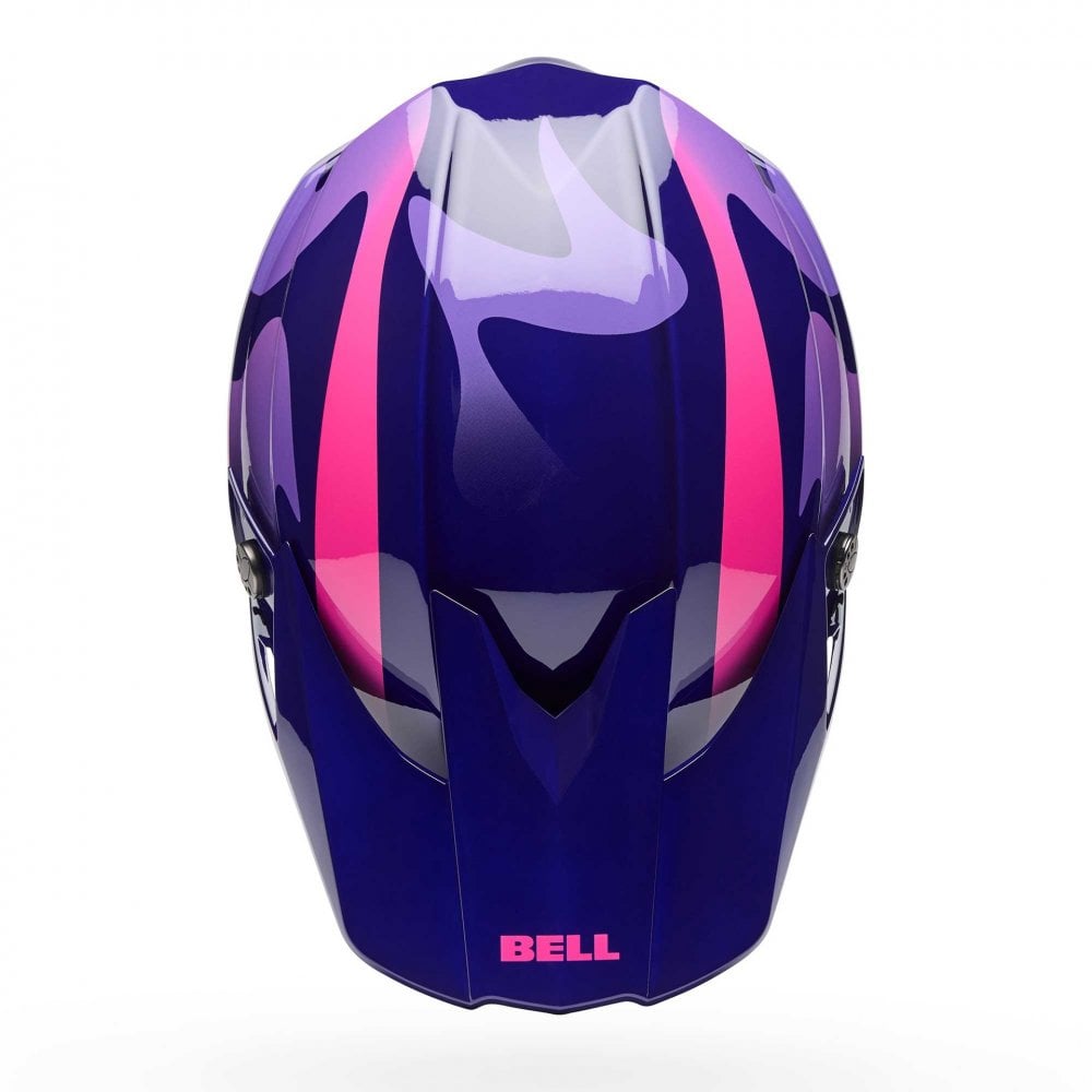 BELL Moto-10 MIPS FLUID MX | Enduro Helmet  (Purple)