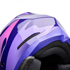 BELL Moto-10 MIPS FLUID MX | Enduro Helmet (Purple)