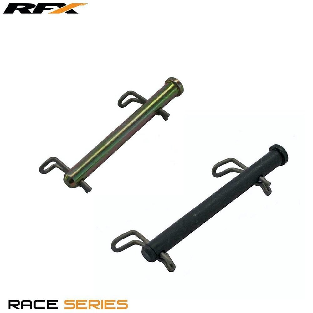 Race Fx - Brake Pad Pin Set w/Clips - Front & Rear - 56mm - KTM 125-525 93-25, Husqvarna 125-501 14-25, Gas Gas 125-450 21-25