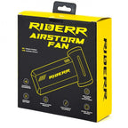 RIDERR Hand Held AirStorm Fan - 130,000rpm | 4000mAh Battery | USB-C Charging | Multiple Speeds