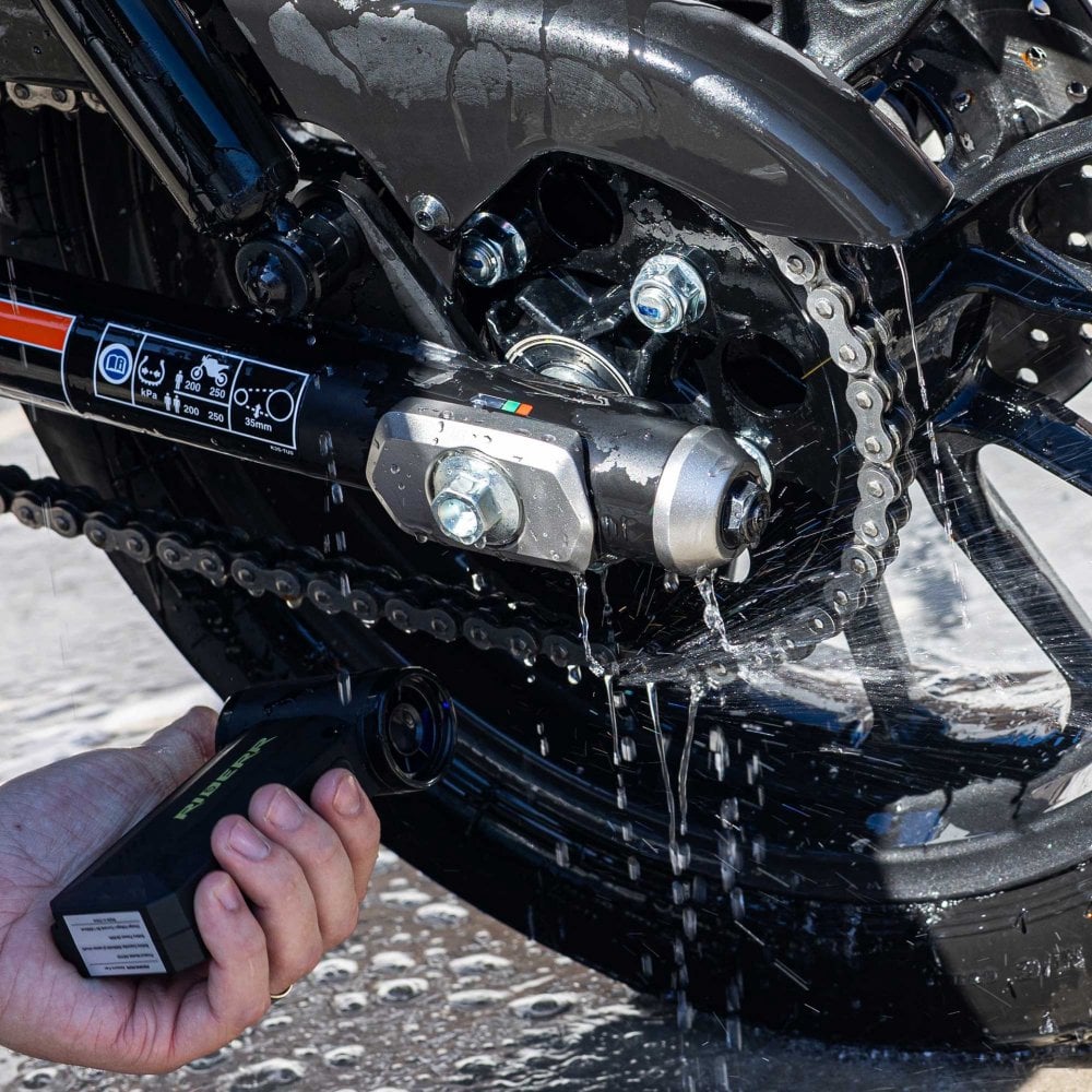 RIDERR Hand Held AirStorm Fan - 130,000rpm | 4000mAh Battery | USB-C Charging | Multiple Speeds