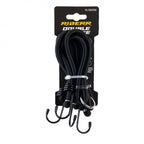 RIDERR Motorcycle Classic Bungee's - Double Pack | 60cm | Steel Hooks | Rubber ends