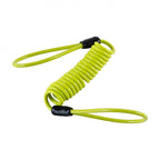 RIDERR Motorcycle Disc Lock - Reminder Cable (Fluo Yellow)