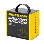 RIDERR Motorcycle Ground Anchor Lock - Stainless Steel Body | 10mm Stainless Pin | 3x Keys (Use with RR318 Chain)