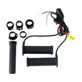RIDERR Motorcycle Heated Grips - 12v | 5x Settings | inc Throttle tube and adaptors