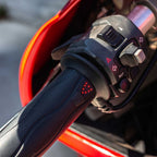 RIDERR Motorcycle Heated Grips - 12v | 5x Settings | inc Throttle tube and adaptors