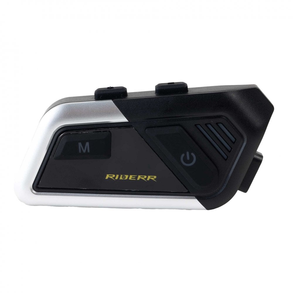 RIDERR Motorcycle Intercom - S9X Bluetooth Headset - Rider to Pilion / Phone / GPS | Voice Commands |IP65 Rated