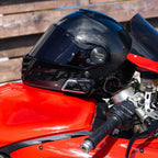 RIDERR Motorcycle Intercom - S9X Bluetooth Headset - Rider to Pilion / Phone / GPS | Voice Commands |IP65 Rated